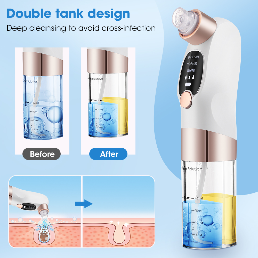 Air Bubble Remover - Electric Blackhead Remover, Vacuum Pore Cleaner