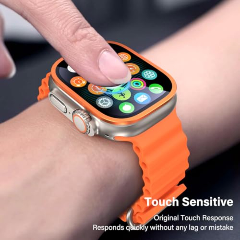 2PCS HD Metal Tempered Glass F - Smartwatch Screen Film ulasan dan harga