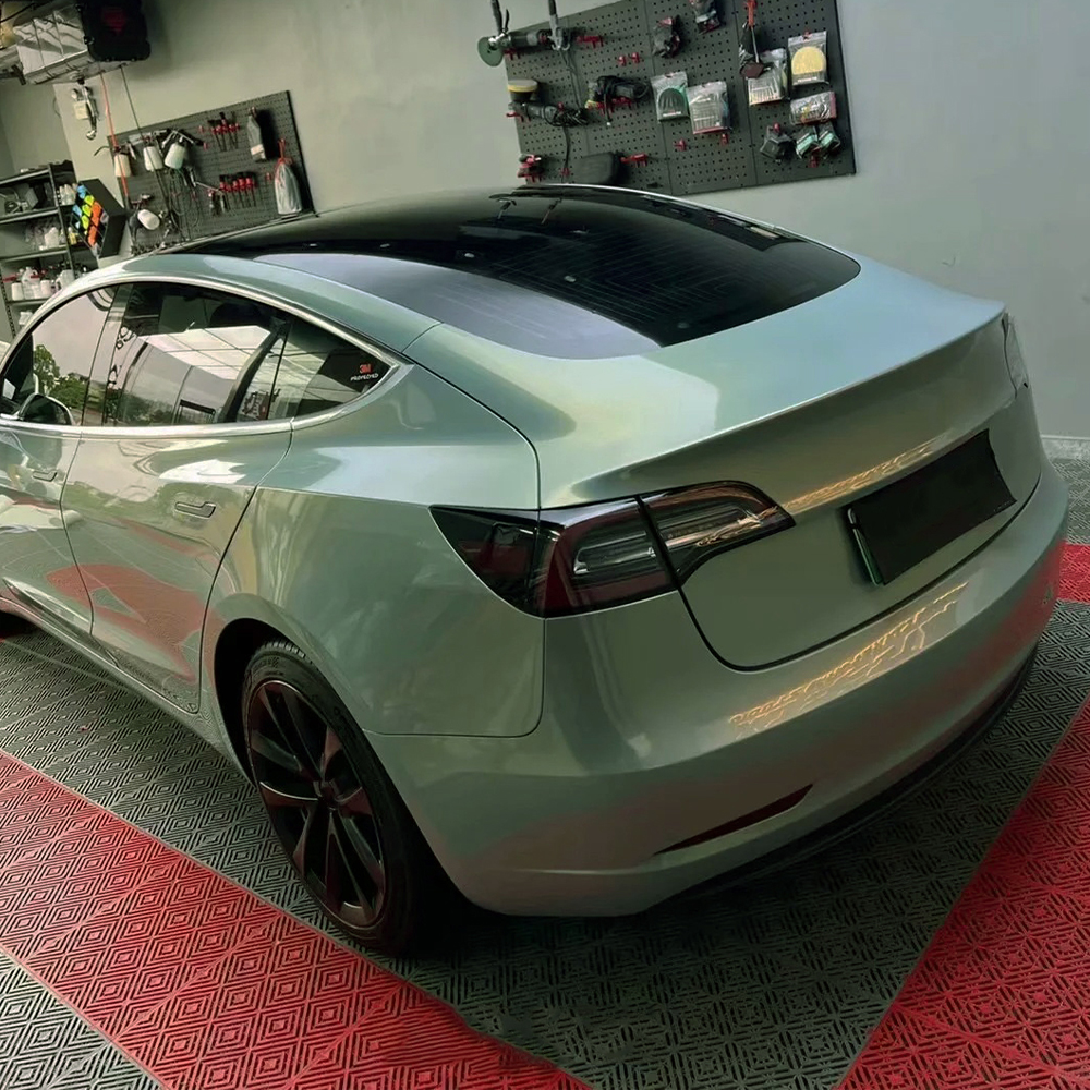Car Vinyl Wrap Film Mica Green - Air Bubble Remover ulasan dan harga