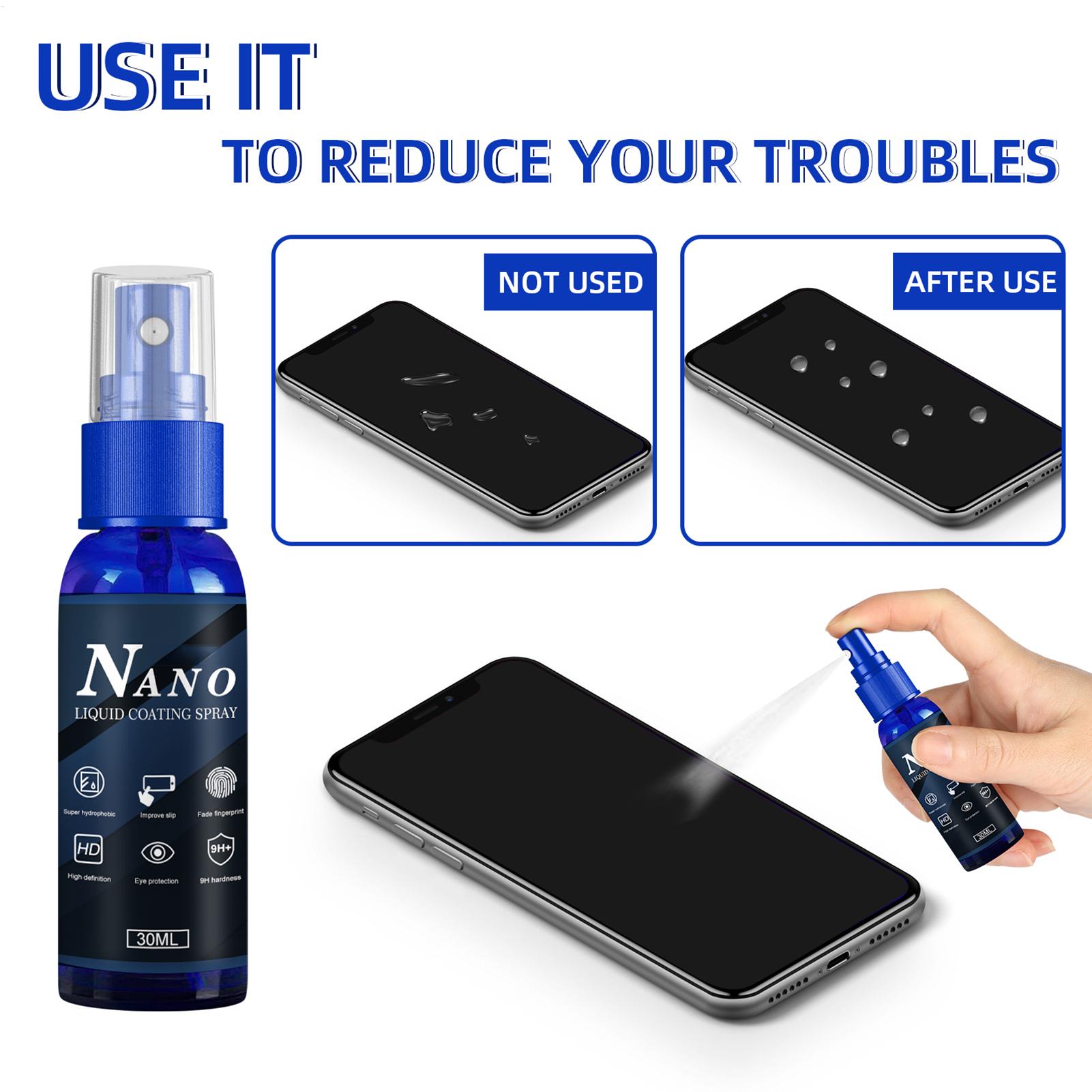 Phone Coating Spray Liquid Pro - Oleophobic Coating Spray ulasan dan harga