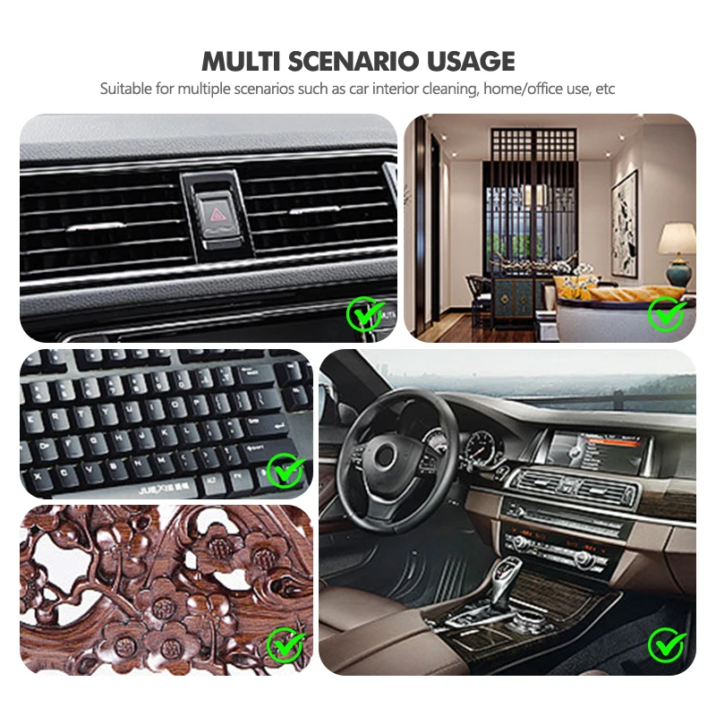 Car Sticker Car Interior Clean - Dust Removal Sticker ulasan dan harga
