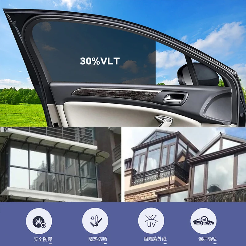 50cmx3m Car Window Privacy Tin - Privacy Screen Protector ulasan dan harga