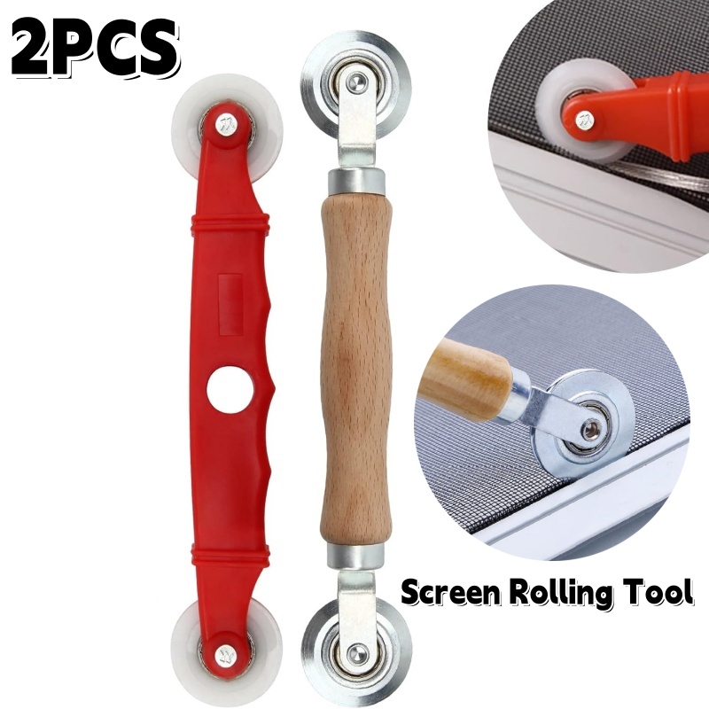 2Pcs Metal / Nylon Screen Roll - Screen Alignment Tool ulasan dan harga