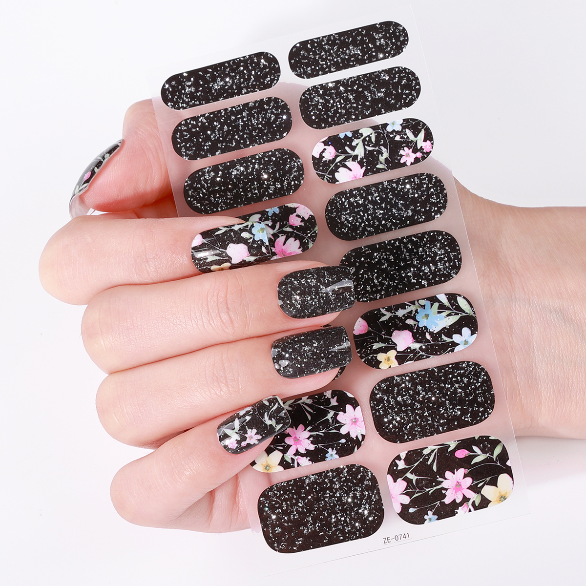 16Tips Full Cover Nail Sticker - Full Cover Adhesive ulasan dan harga