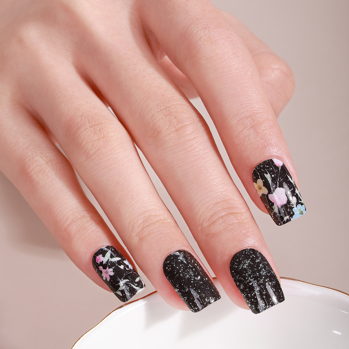 16Tips Full Cover Nail Sticker - Full Cover Adhesive ulasan dan harga