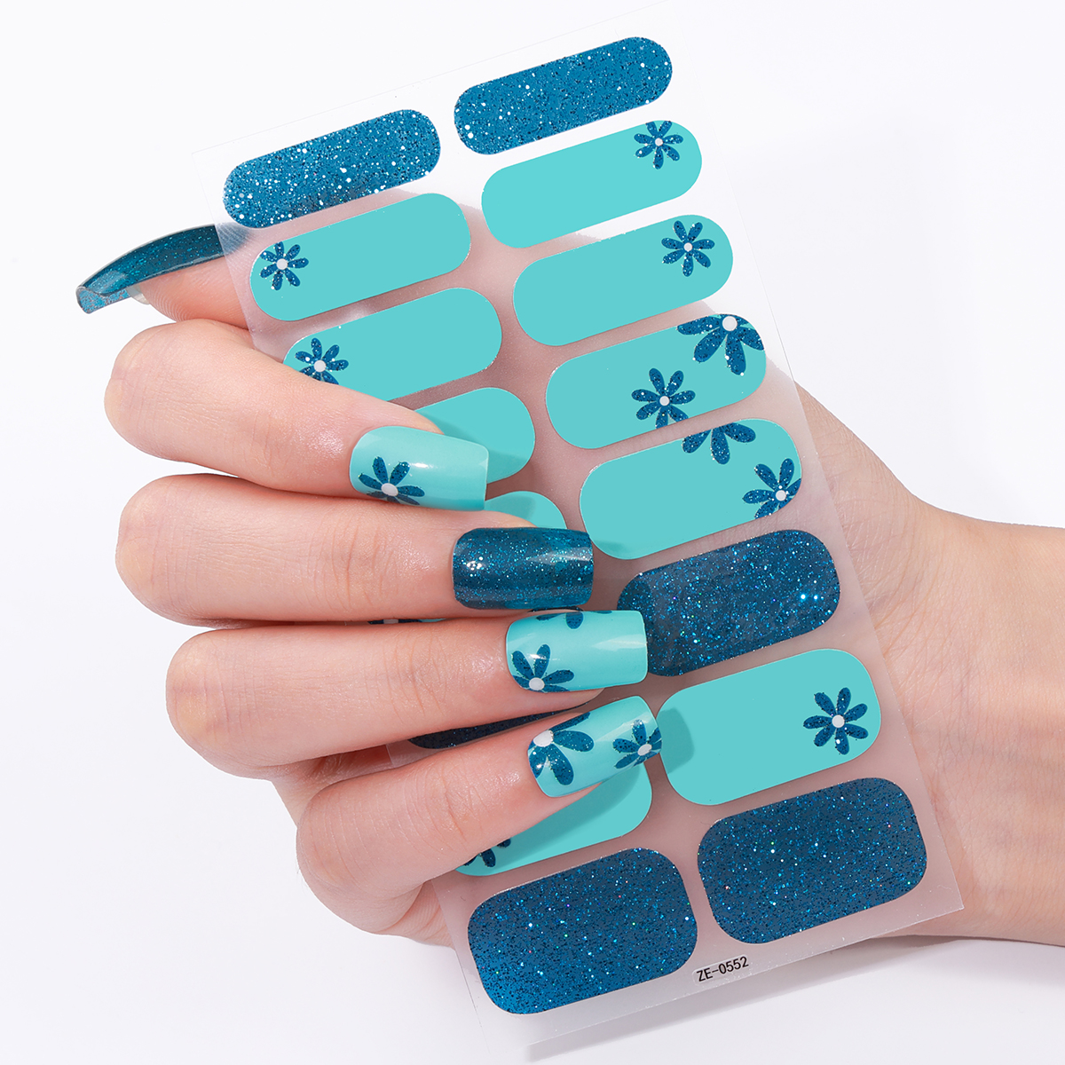16Tips Full Cover Nail Sticker - Full Cover Adhesive ulasan dan harga