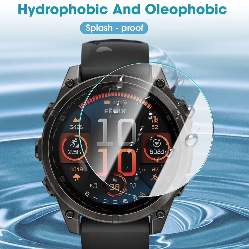 1/5pcs 9H HD Tempered Glass fo - Smartwatch Screen Film ulasan dan harga