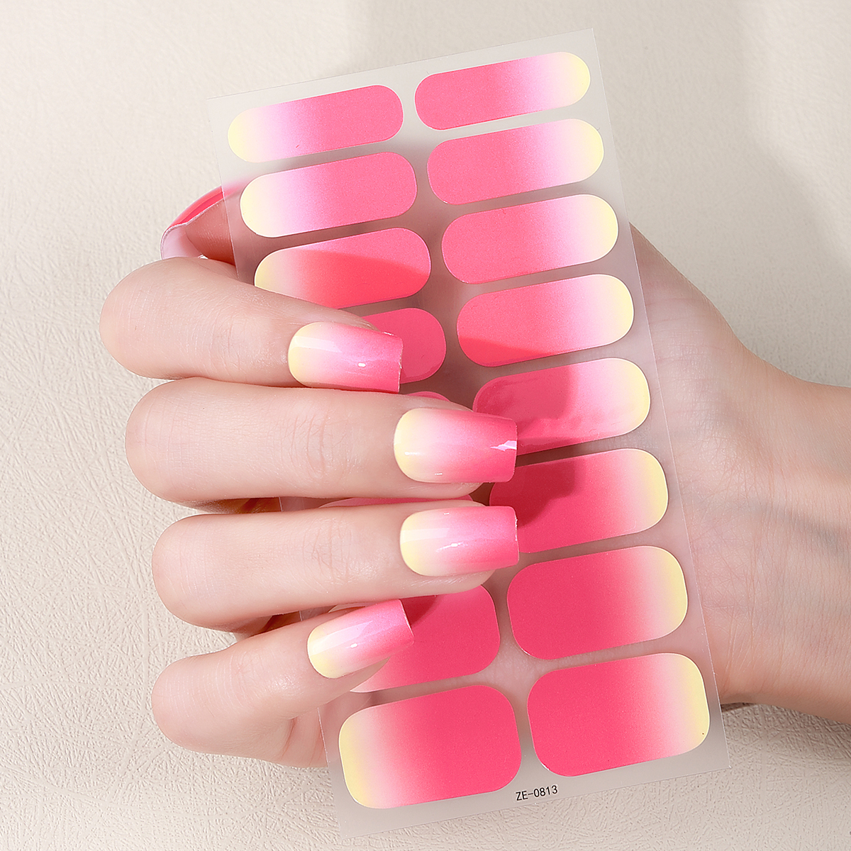 16Tips Full Cover Gradient Nai - Full Cover Adhesive ulasan dan harga