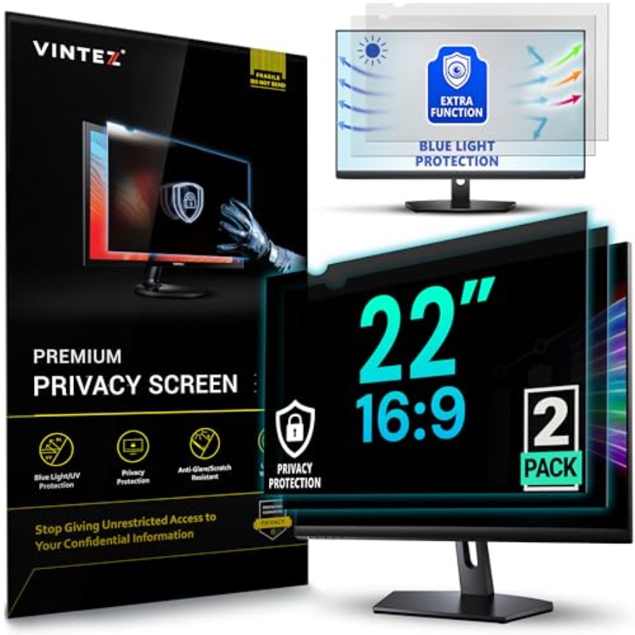 2 Pack 22 Inch 16:9 Privacy Sc - Privacy Filter 2Pack ulasan dan harga