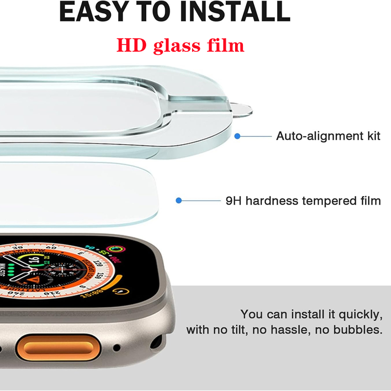 Tempered Glass for Apple Watch - Privacy Screen Protector ulasan dan harga